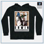 Attack on Titan Hoodie - Erwin Smith Card Hoodie