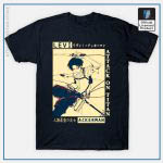 Attack on Titan Shirt Merch - Captain Levi Ackerman Color Illustration Shirt