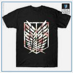 Attack on Titan Shirt - Scouting Legion Floral Shirt
