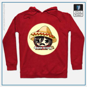 Attack on Titan Hoodie - Mikasa Su Casa Hoodie