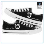 Attack on Titan Shoes Merch: Attack on Titan Low-Top Converse