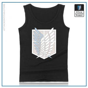 Attack On Titans Tank Top - Men Sleeveless Summer Tank Top (for Body-builder, Gymer)