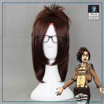Attack on Titan Cosplay -  Hange Zoe 40cm Short Straight Cosplay Wigs for Women