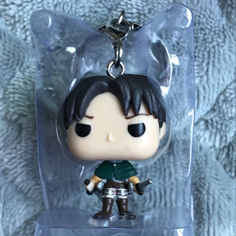 Attack on Titan: Levi Ackerman Funko Pop Keychain 2 - Attack On Titan Store Attack on Titan: Levi Ackerman Funko Pop Keychain - Image 2