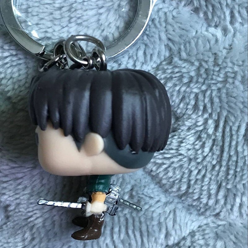 Attack on Titan: Levi Ackerman Funko Pop Keychain 3 - Attack On Titan Store Attack on Titan: Levi Ackerman Funko Pop Keychain - Image 3