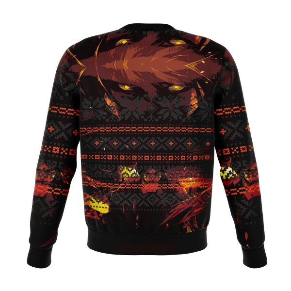 Attack on Titan Sweater Merch - Wings of Freedom Premium Christmas Sweater - Image 2