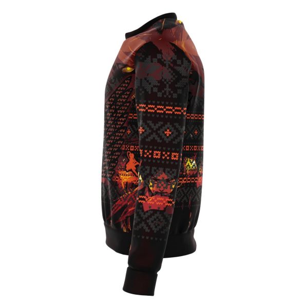 Attack on Titan Sweater Merch - Wings of Freedom Premium Christmas Sweater - Image 3