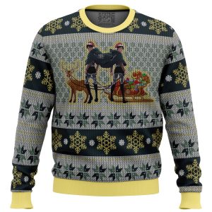 Attack on Titan Sweater Merch - Eren Yeager x Levi Ackerman Premium Sweater