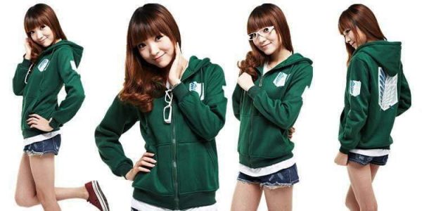 Japan shingeki no kyojin Attack on titan hoodies Official Attack On Titan Merch
