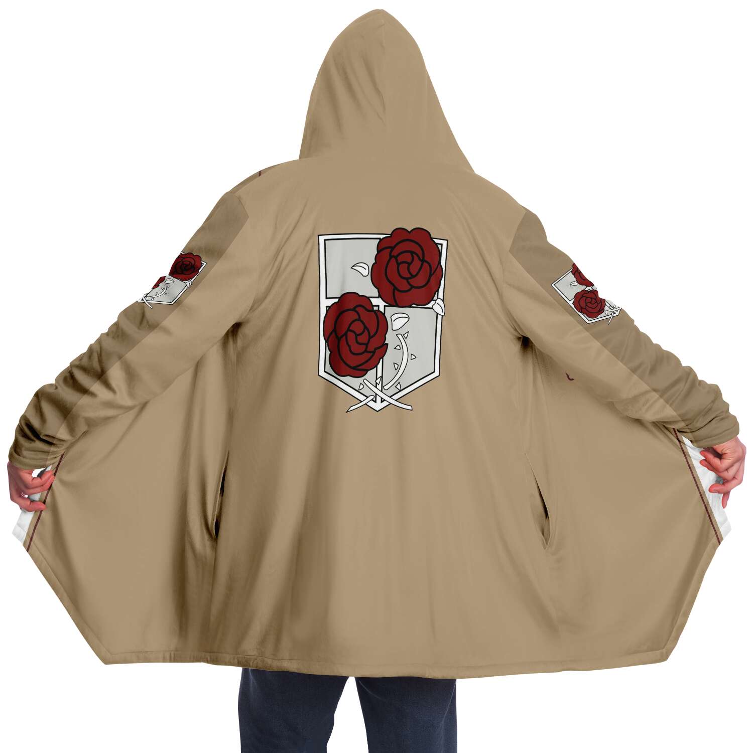 Attack on Titan Jacket Merch - The Garrison Regiment Cloak Jacket 13 - Attack On Titan Store Attack on Titan Jacket Merch - The Garrison Regiment Cloak Jacket - Image 13