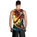 Attack on Titan Tank Top Merch - Levi Ackerman x Eren Yeager Vibrant Premium Tank Top