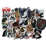 Attack on Titan Stickers Set: 42Pcs