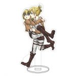 Attack on Titan Acrylic Figure: Armin Arlert And Annie Leonhart