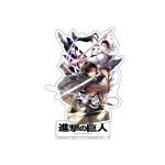 Attack on Titan Acrylic Stand: Levi Ackerman Cleaning And Warrior Figure