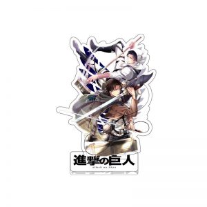 Attack on Titan Acrylic Stand: Levi Ackerman Cleaning And Warrior Figure