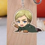 Attack On Titan Acrylic Merch: Erwin Smith Keychain