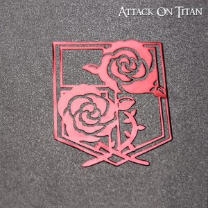 Attack on Titan Metal Stickers: Stationary Guard Logo Sticker