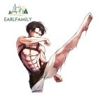 Attack On Titan Sticker: Levi Ackerman Practice Vinyl Sticker