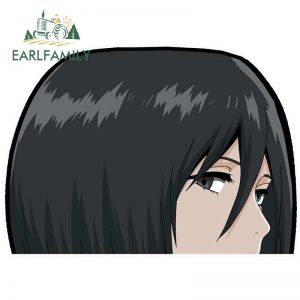 Attack On Titan Car Sticker: Mikasa Ackerman