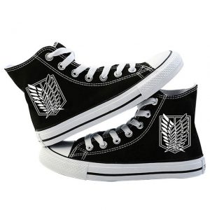 Attack on Titan Shoes Merch: Attack On Titan's Logo High-Top
