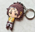 Attack On Titan Merch: Hange Zoe Rubber Chibi Keychain