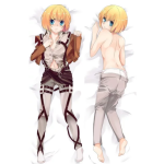 Attack On Titan Body Pillow: Armin Arlert Dakimakura Pillow Case Cover