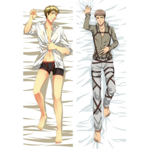 Attack On Titan Body Pillow Merch: Erwin Smith Dakimakura