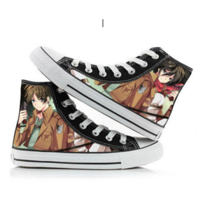 Attack on Titan Merch: Eren Yeager And Mikasa Ackerman Shoes