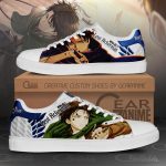 Attack on Titan Shoes: Captain Levi Ackerman Skate Shoes