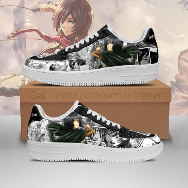Attack on Titan Shoes: Mikasa Ackerman Low Jordan Sneaker