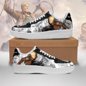 Attack on Titan Shoes: Reiner Braun Low Jordan Sneaker