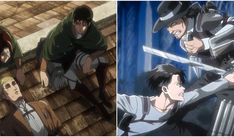 Levi and Erwin Levi vs Kenny - Attack On Titan Store