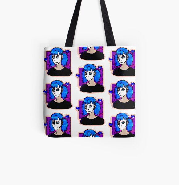 Sally Face Bags – Sally Face Valentines (Hard Outline) All Over Print Tote Bag RB0106