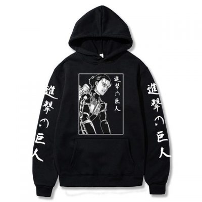 Attack On Titan Hoodies - Eren Jaeger Anime 2D Printing Hoodie