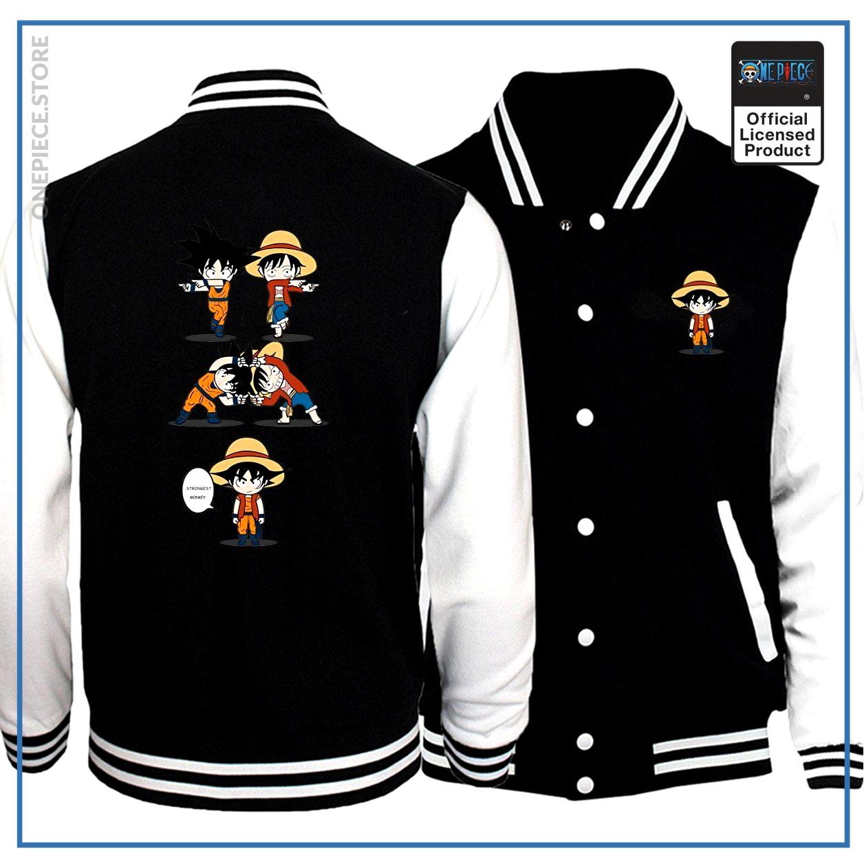 One Piece Goku & Luffy Varsity Jacket