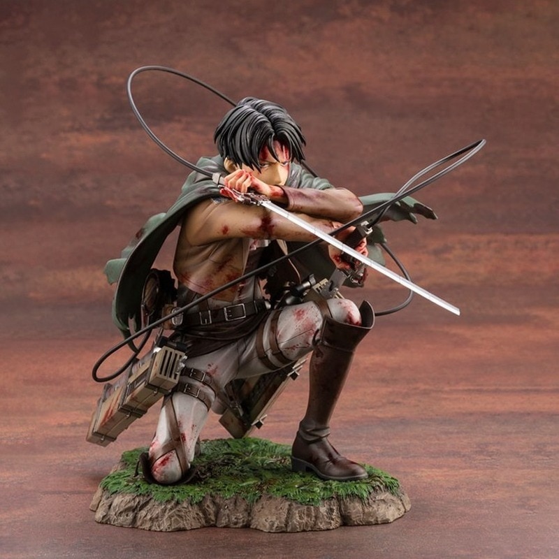 Attack On Titan Figures - 18cm Levi Ackerman PVC Action Figures
