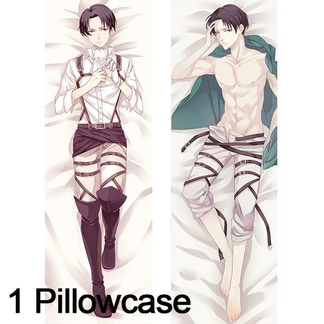 Attack on Titan Dakimakura - Hot Levi Body Pillow Double-sided Pillowcase