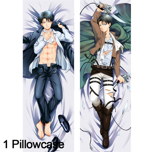 Attack on Titan Dakimakura - Levi Ackerman Body Pillow Double-sided Pillowcase