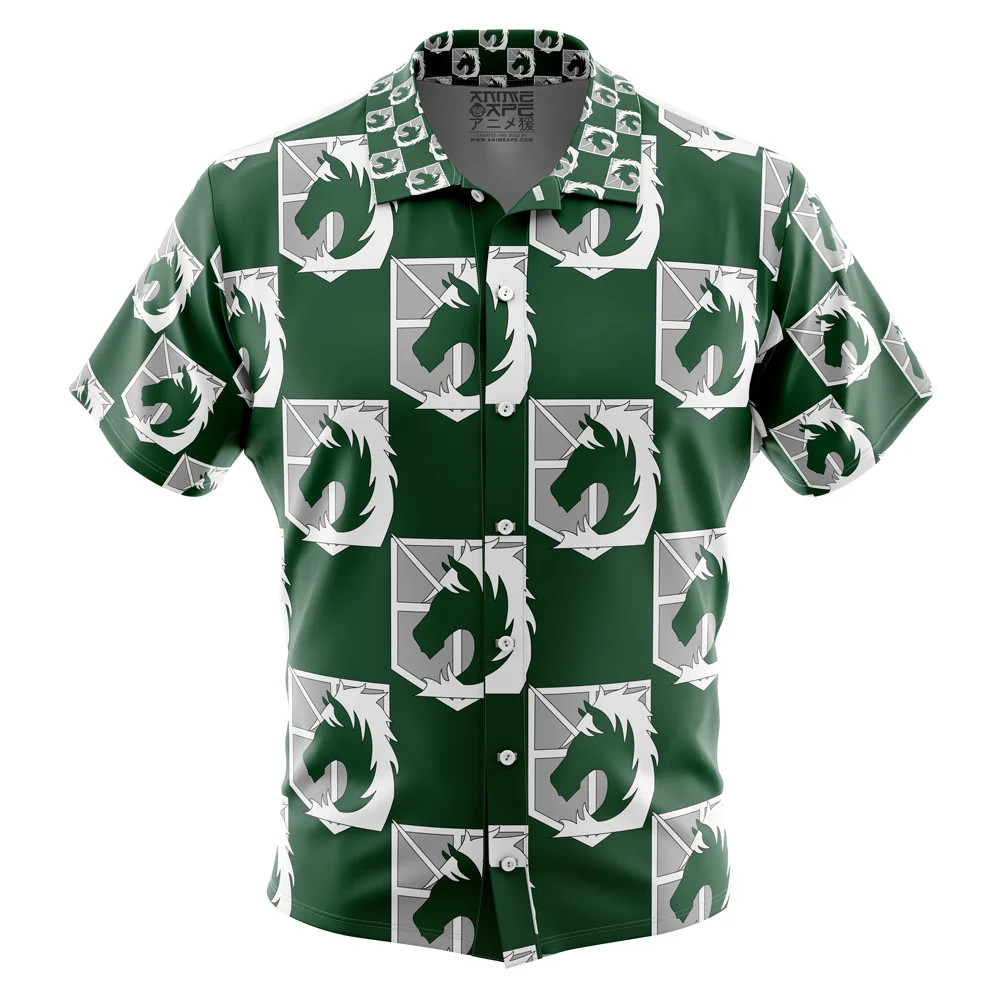 Attack On Titan Military Police Hawaiian Shirt