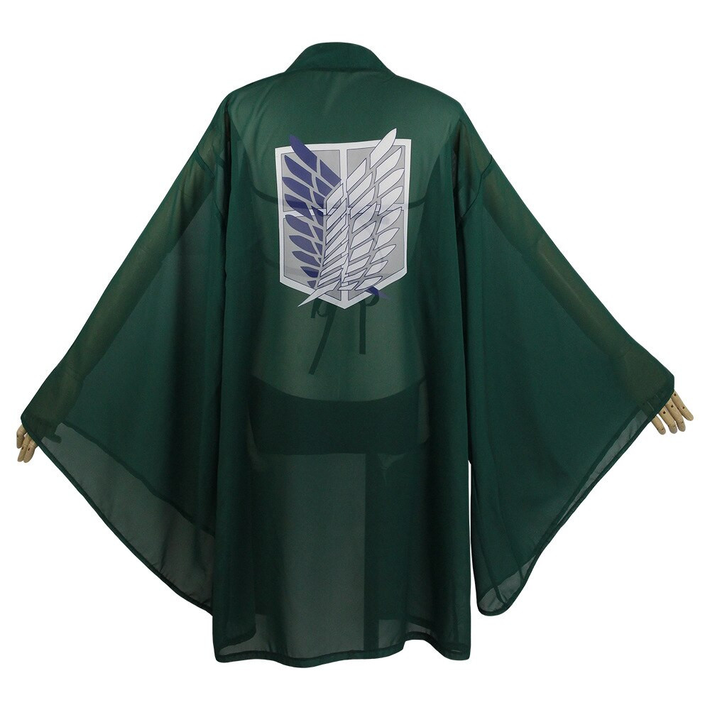 Attack On Titan Bikini - Survey Corps Swimwear Cloak Beach Bikini 3 - Attack On Titan Store Attack On Titan Bikini - Survey Corps Swimwear Cloak Beach Bikini - Image 3