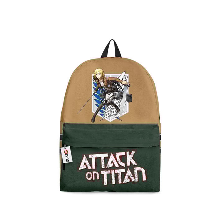Attack On Titan Backpacks - Krista Lenz Anime Backpack
