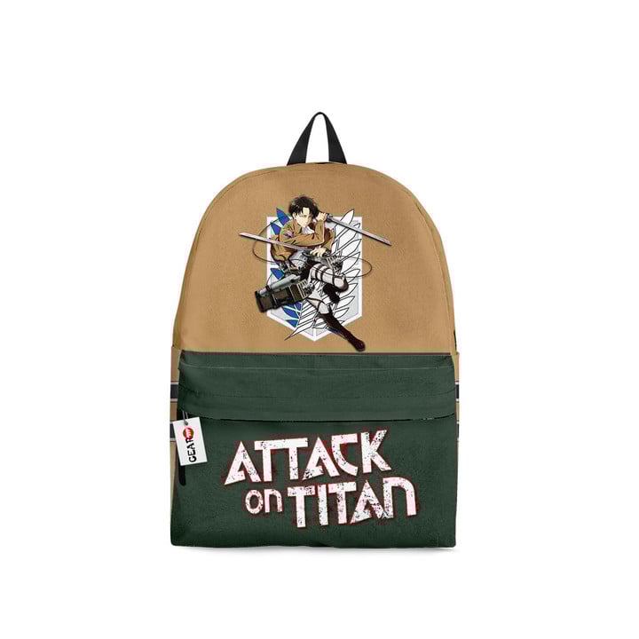 Attack On Titan Backpacks - Levi Ackerman Anime Backpack