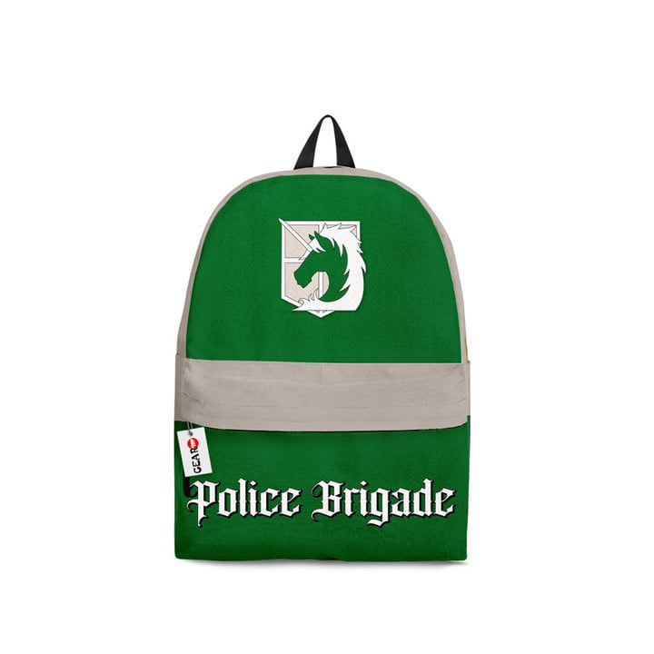 Attack On Titan Backpacks - Military Police Brigade Anime Backpack