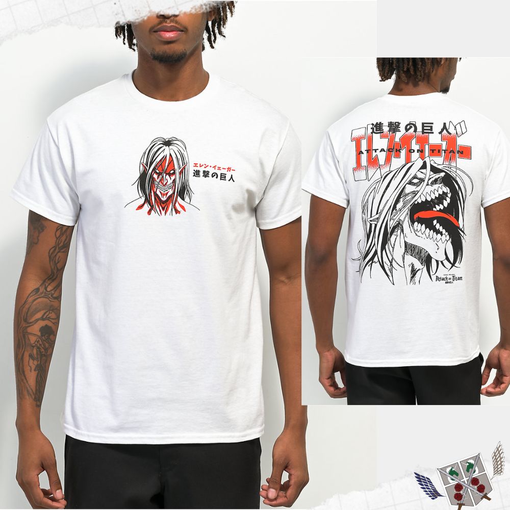 Attack On Titan T-shirts - Eren Jaeger T-shirt