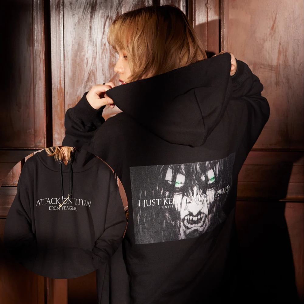 Attack On Titan Hoodies – The Final Season Eren Yeager Pullover Hoodie